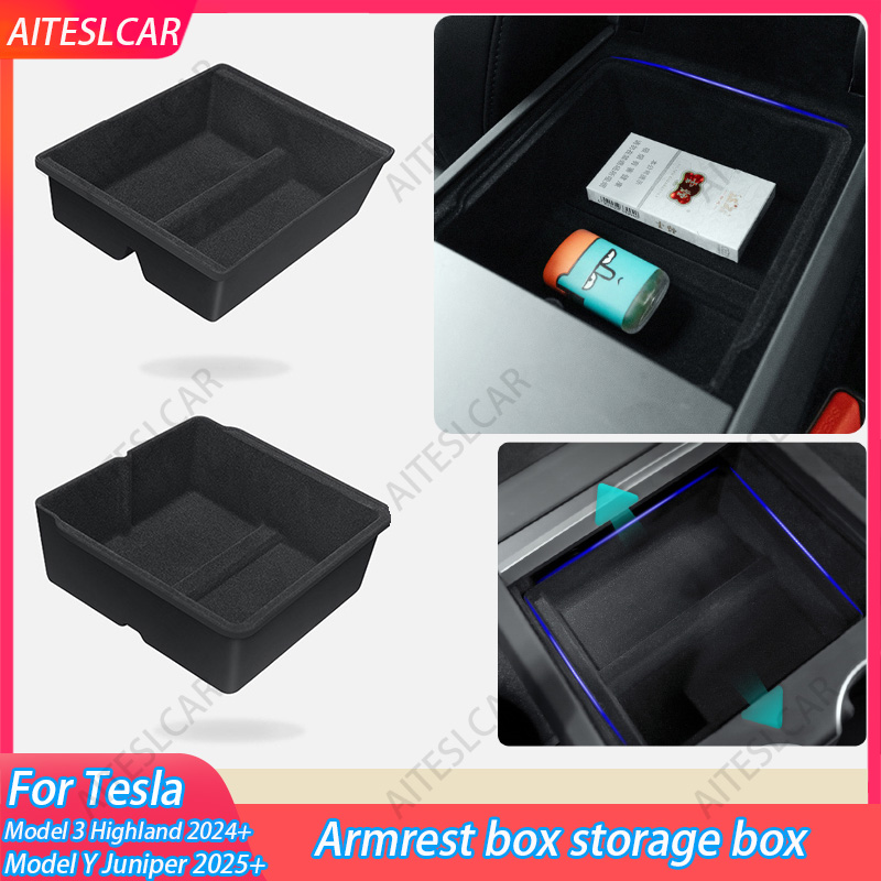File Cabinet Drawer - Zentraler Aufbewahrungsbox für Tesla Model 3/Y+