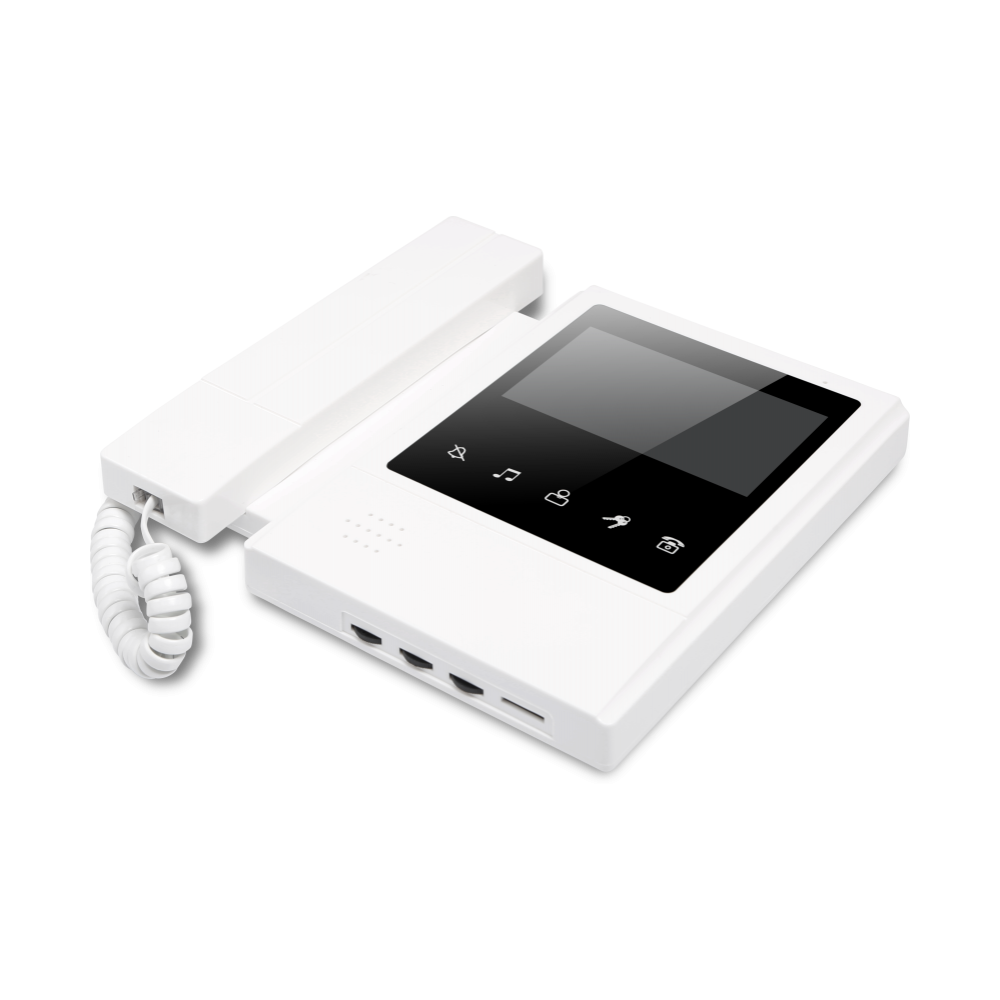 Monitor Riser Stand - HOMSECUR XM405 4,3-Zoll-Innenmonitor mit Stummschaltfunktion, Erweiterungsbildschirm,