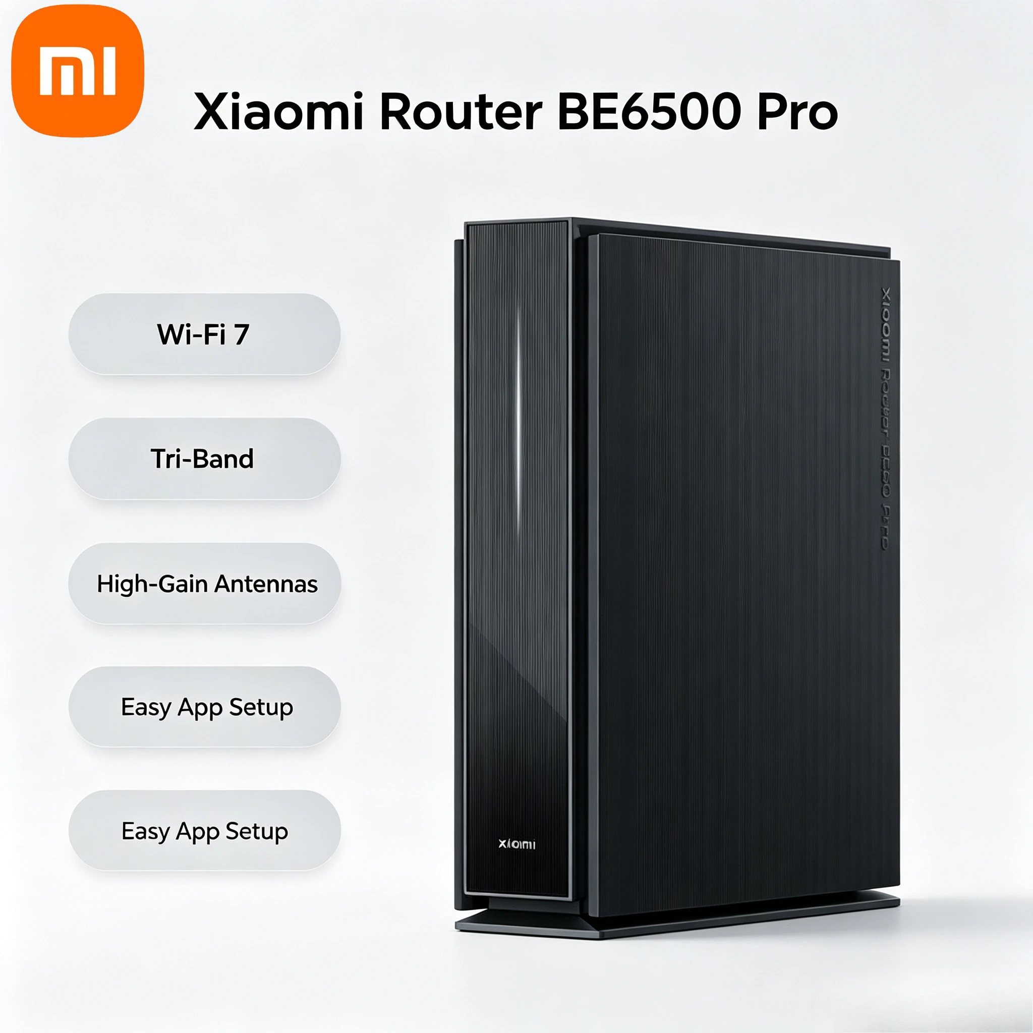 Home Office Pro - Xiaomi BE6500 Pro WiFi7 Kabelloser Router