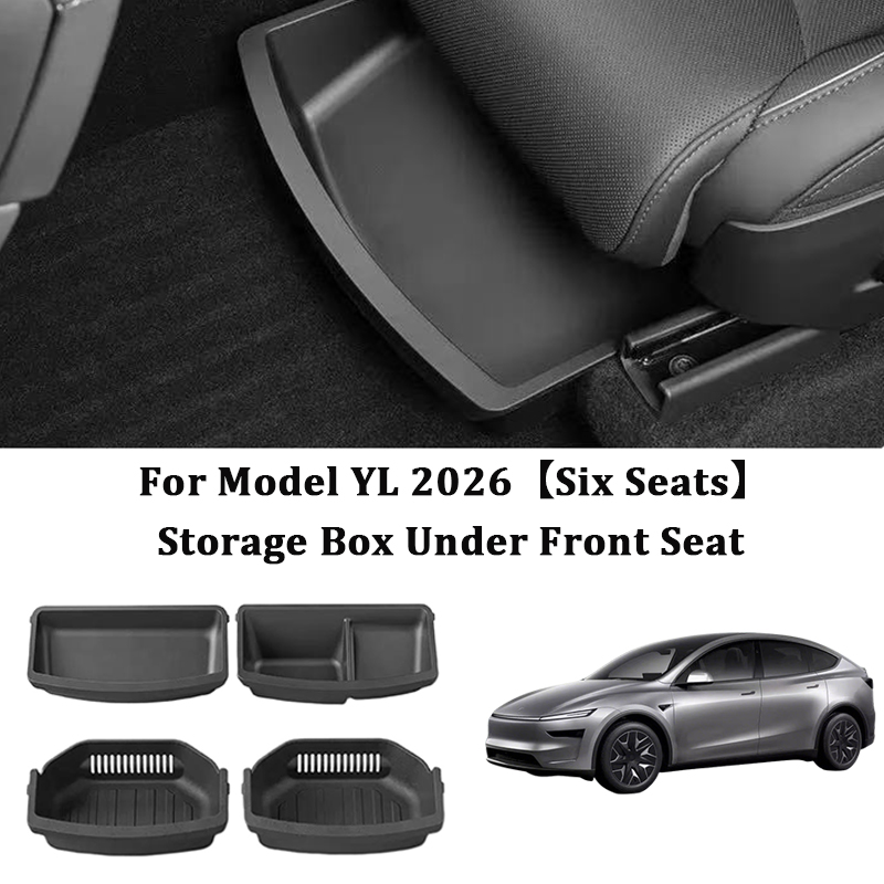 File Cabinet Drawer - Untersitz-Aufbewahrungsbox für Tesla 2026 Modell YL