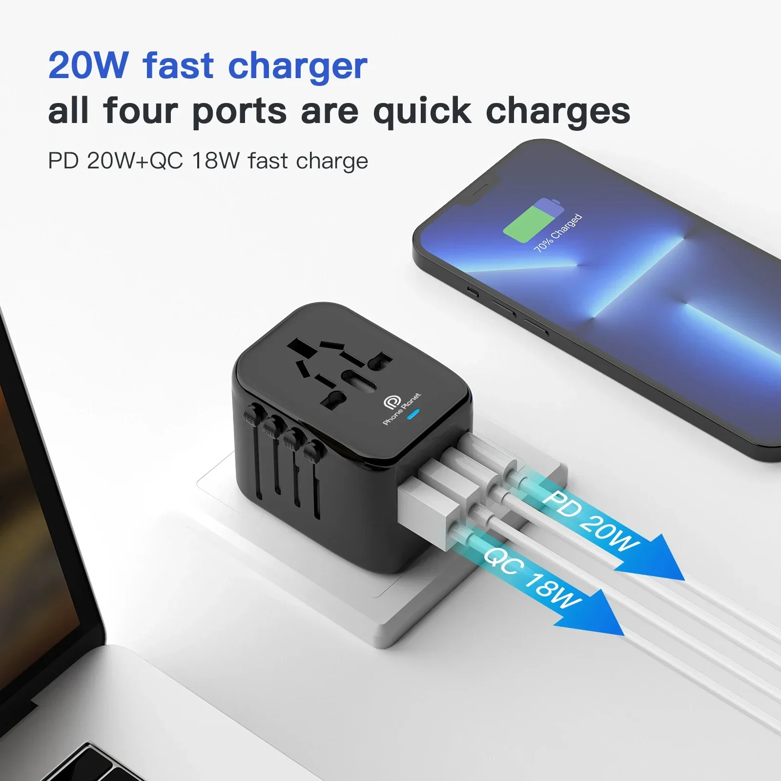 45W Smartes Reiseladegerät mit – Home Office Vivo Bewertung und Preis