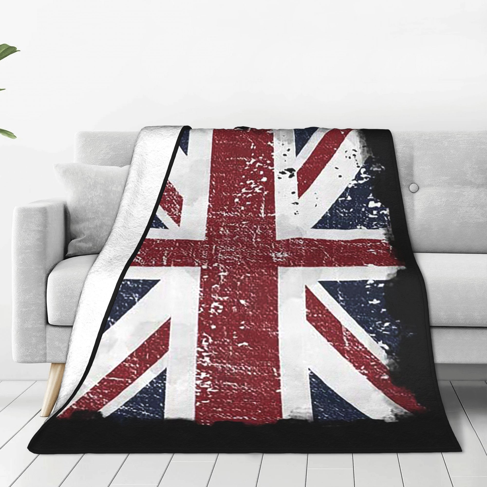 Distressed British Flag Schwar – Home Office In Uk Bewertung und Preis
