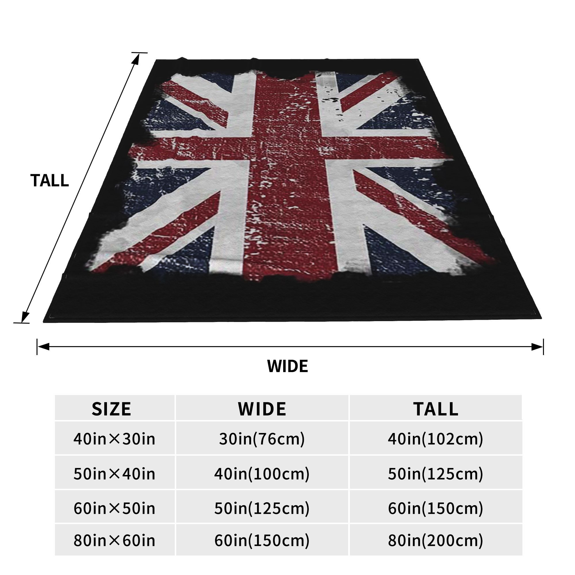 Distressed British Flag Schwar – Home Office In Uk Bewertung und Preis
