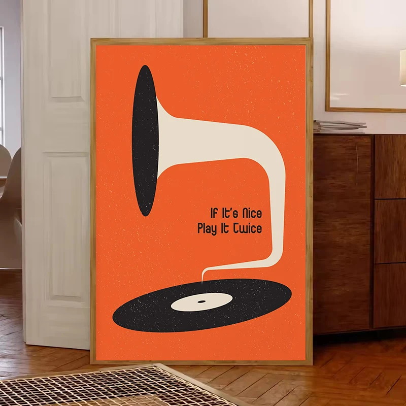 Mid-Century Vinyl-Schallplatte – Home Office Youtube Bewertung und Preis